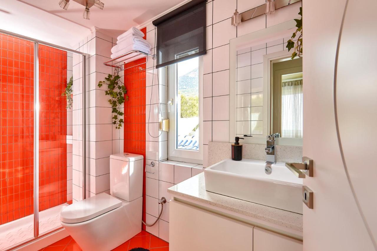 Breathtaking Sea View Flat In South Crete Apartment Keratokambos Bagian luar foto