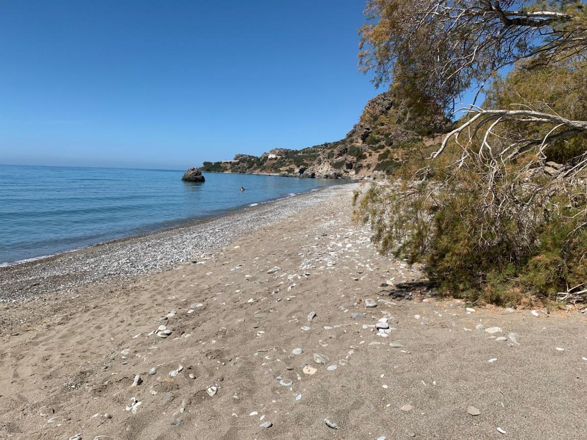 Breathtaking Sea View Flat In South Crete Apartment Keratokambos Bagian luar foto
